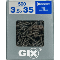vite divisorie secco 'GIX Tipo D '35 x 3,5 mm - 500 pezzi - Spax precio