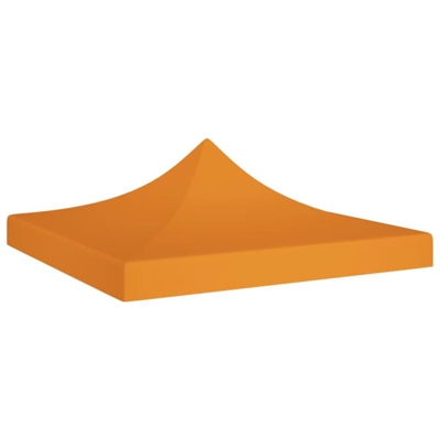 Tetto per Tendone per Feste 2x2 m Arancione 270 g/m² - Arancione - Vidaxl