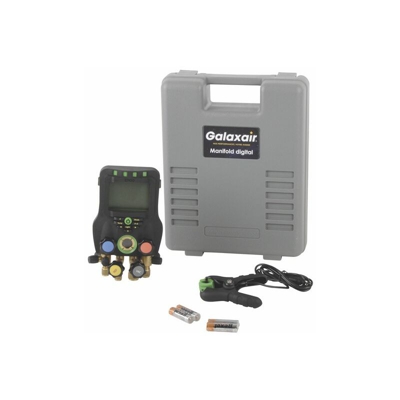 Gruppo manometrico elettronico 4 vie con sonda di temperatura - GALAXAIR : CROD - CRM003