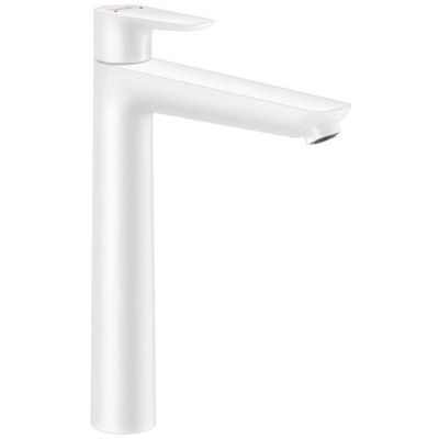 Miscelatore Talis E lavabo 240 Bianco opaco monocomando con salterello | 71716700 - Hansgrohe