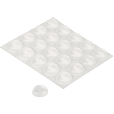 Tappo adesivo marca Plastica, Trasparente. Marchio - REI