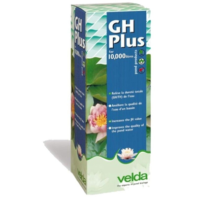 GH Plus 250ml - integratore liquido di durezza totale per laghetti - Velda