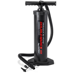 Intex Pompa a Mano Double Quick III 68615 - Nero características
