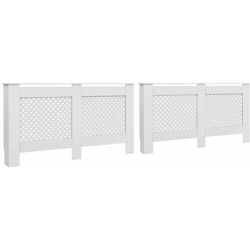 YOUTHUP Coperture per Radiatori 2pz Bianche 152x19x81,5 cm in MDF - Bianco características