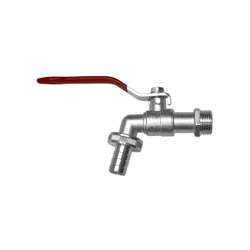 Rubinetto zincato da 1/4 di giro filettatura 1/2', GZ 3/4'', per tubo da giardino da 1/2' en oferta