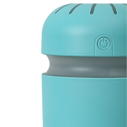 Desktop 300ml blu camera da letto muta creativa di notte umidificatore luce umidificatore paga características