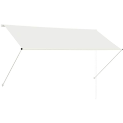 Tenda da Sole Retrattile 250x150 cm Crema - crema - Vidaxl precio