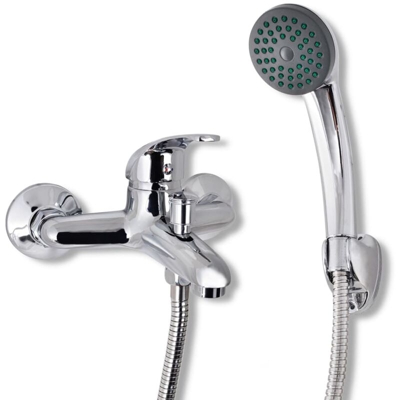 Rubinetto Miscelatore per Bagno e Doccia Cromo - Argento - Youthup