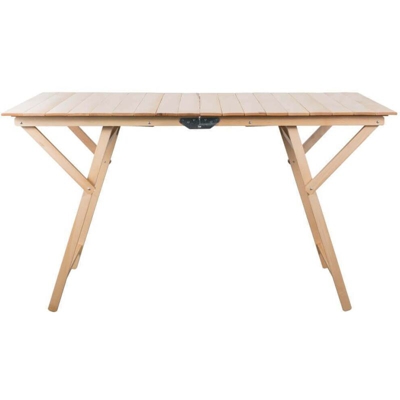 Tavolo Da Giardino Pieghevole Salvaspazio In Legno 70 X 140