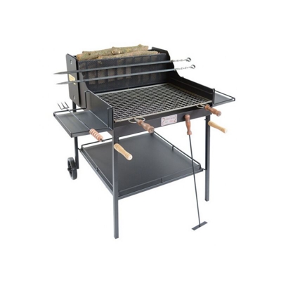 Barbecue legna e carbone fuocone arezzo cm 123x83x110h