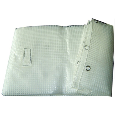 Telo leno trasparente con rete (3x4 mt)