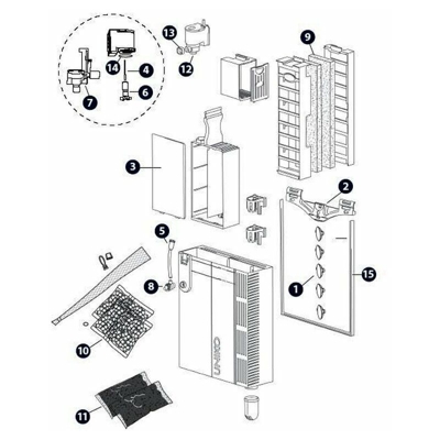 Coprigirante pompa uniko