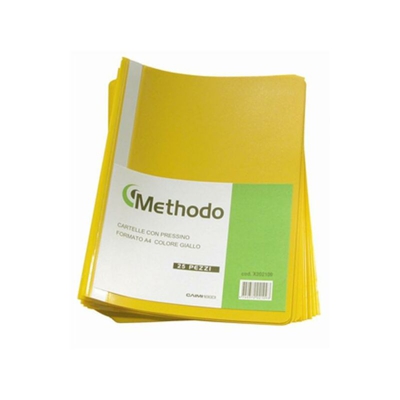 Methodo X202106 cartella A4 Polipropilene (PP) Rosso