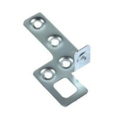 4 ATTACCAGLIE PER PENSILI IN ACCIAIO ZINCATO 80X40MM - Oreca