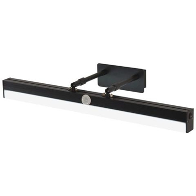 Specchio Da Bagno A Led Da 60 Cm, Luci Per Specchio Da Bagno A Parete Con Rilevatore Di Movimento, Luce Per Trucco Da 12w 4000k 240 Regolabile E Girevole, Per Toeletta Camera Da Letto