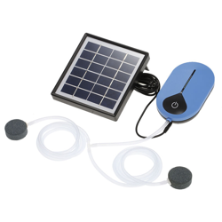 Asupermall - Pompa di ossigeno solare da 1,5 W 3600 mAH, acquario Pompa d'aria per acquario Ossigenatore per ossigeno Aeratore per laghetto precio