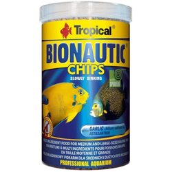 Bionautic Chips 1000ml/520gr - Mangime Base per Pesci Marini di taglia medio-grande - Tropical precio