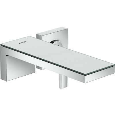 Hansgrohe AXOR MyEdition Miscelatore monocomando per lavabo da incasso per montaggio a parete, bocca 221 mm, colorazione: cromo/vetro a specchio