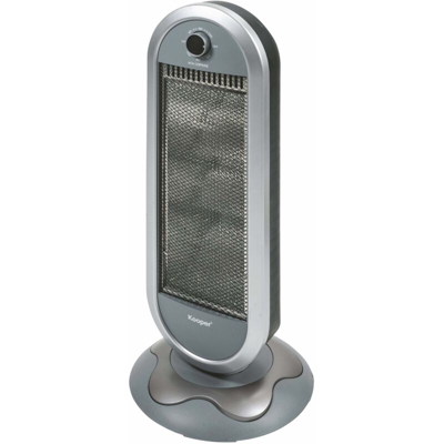 Stufa Alogena A 3 Elementi Con Lampade In Abs 1200W Rotante - Kooper