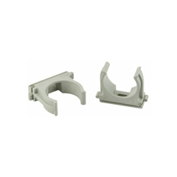10 pezzi CLIPS FISSATUBO APERTO A SCATTO PER TUBO IN PVC RIGIDO - varie misure 25 mm precio