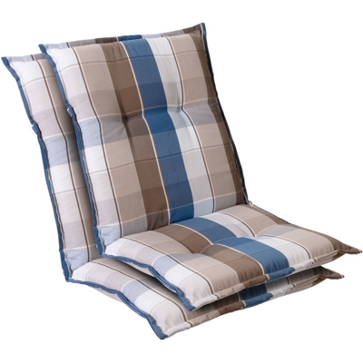 Prato, Imbottitura, Schienale Basso, Sedia da Giardino, Poliestere, 50x100x8cm