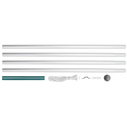 Pennone in Alluminio Sezionale 6,2 m - Vidaxl precio
