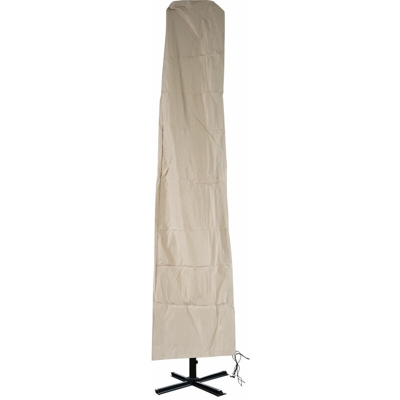 Mendler - Copriombrellone HWC poliestere con rivestimento PVC 3,5x3,5m avorio