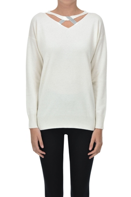 Jewel detail pullover