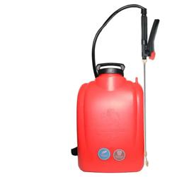 POMPA ELETTRICA A SPALLA lt.12 A ZAINO BATTERIA LITIO 12V 8AH 38019 - Ausonia características