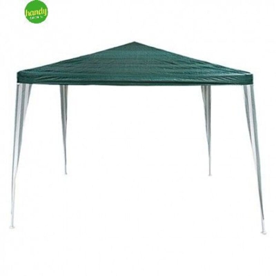 Gazebo wan telaio in acciaio telo in polietilene 100 gr/mq 3 x 3 mt verde