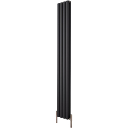 Hudson Reed Revive Air Radiatore Termoarredo Verticale di Design - Termosifone In Alluminio Con Finitura Antracite - 1002W - 1800 x 230mm precio