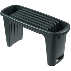 Sgabello Inginocchiatoio da Giardino 2 in 1 65,5x25x34 cm Verde - Nature en oferta