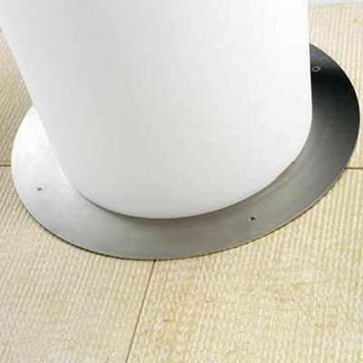 Fissaggio per vaso a pavimento Fix Ground. -DIAM 48 x H 0.5 cm