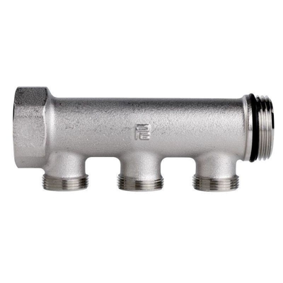Pintossi+C Collettore semplice componibile 432-3 attacco 1' interasse 38 mm 3 derivazioni 24x19 codice 0043211003 confezione da 10 pezzi