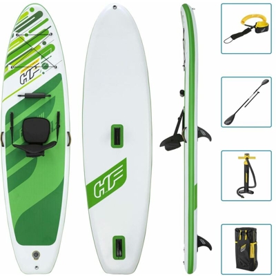 Bestway Tavola da SUP Gonfiabile Hydro-Force Freesoul Tech 340x89x15cm - Verde