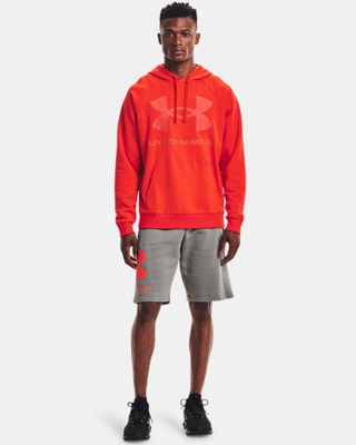 Felpa con cappuccio UA Rival Fleece Big Logo da uomo