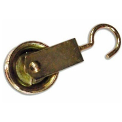 Carrucola in acciaio mm 30 con gancio metallo carrucolina stendibiancheria características