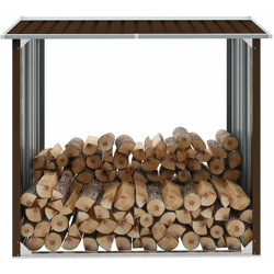 Asupermall - Capannone in Acciaio Zincato 172x91x154 cm Marrone características