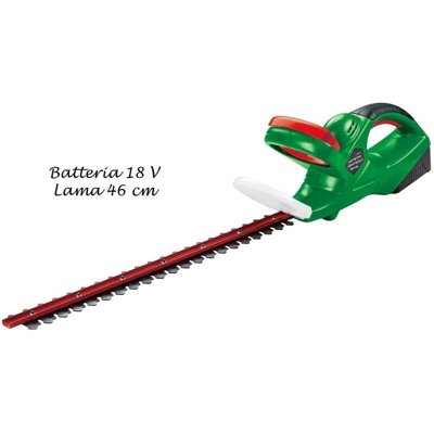 Bricoshop24 - Tosasiepi a Batteria Ricaricabile Lama 50 Motore Elettrico Potatore Tagliasiepi
