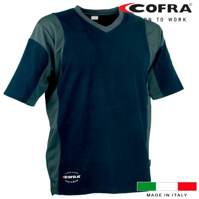 T-shirt Java blu navy / grigio scuro taglia s - Cofra