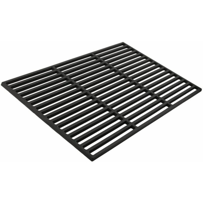 Bc-elec - HBG54 Griglia barbecue in ghisa smaltata 54x34cm griglia di cottura in ghisa, griglia a legna o a gas - Nero