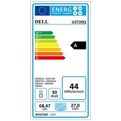 ULTRASHARP 27 4K MONITOR U2720Q 68,47CM (27)