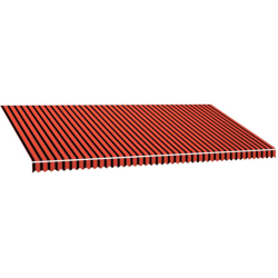 Tenda da Sole in Tela Arancione e Marrone 600x300 cm - Multicolore - Vidaxl en oferta