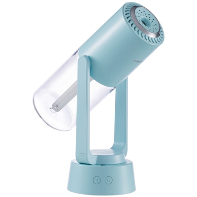 Mini umidificatore a rotazione automatica con luce notturna colorata 200 ml Piccoli umidificatori Umidificatore spray 3 in 1 Purificatore d'aria