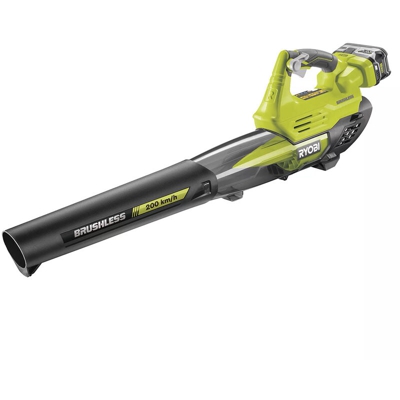 Ryobi Soffiatore Brushless con Turbina Jet 18V, 4Ah - RY18BLXA-140