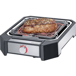 PG 8545 Steak Griglia con cavo Nero, Argento - Severin precio