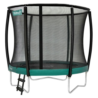 Etan - SOLO TRAMPOLINO Tappeto elastico da giardino rotondo Deluxe 305cm - verde. Con rete extra forte e bordo con doppia imbottitura