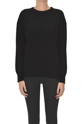 Virgin wool pullover