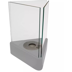 biocamino da tavolo 'rodi' bianco 1200w precio