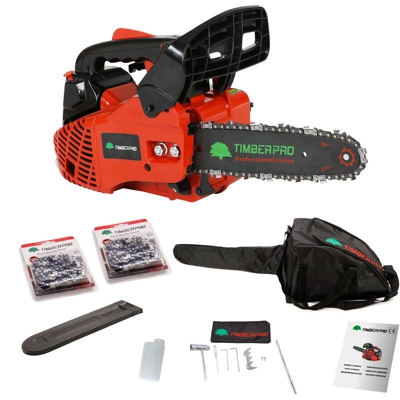 Motosega A Benzina 25 Cm³, Potenza 1,2 Hp, Lama Sega 25 Cm